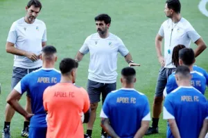 ΑΠΟΕΛ/ Η προπόνηση στο Národný futbalový štadión (Φώτος/Βίντεο)