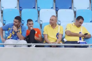 ΦΩΤΟΣ/ Οι ΑΠΟΕΛίστες στο "Národný futbalový štadión"