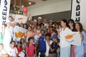 (Φωτορεπορτάζ) Η αποθεωτική υποδοχή στον Κοντίδη!