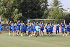 (Βίντεο/Φώτος kerkida) Η τελευταία προπόνηση του ΑΠΟΕΛ