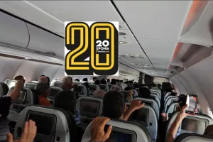 (ΒΙΝΤΕΟ kerkida) Σύνθημα στην πτήση: "ΑΠΟΕΛί, ΑΠΟΕΛί όταν ήμουνα παιδί"