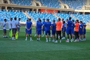 ΑΠΟΕΛ/ Η προπόνηση στο Národný futbalový štadión (Φώτος/Βίντεο)
