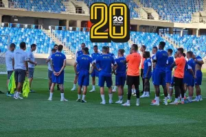 ΑΠΟΕΛ/ Η προπόνηση στο Národný futbalový štadión (Φώτος/Βίντεο)