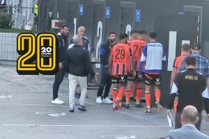 Απογοητευμένος ο Πρόδρομος - Κατέβηκε στα αποδυτήρια (Φώτος Kerkida)