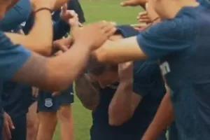 (Βίντεο) Ξύλο... σε Ζμέρχαλ