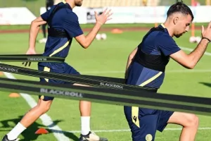 (Φώτος) ΑΕΛ/Training