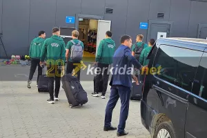Έφτασαν οι διαιτητές του RFS-ΑΠΟΕΛ (Φώτος Kerkida)