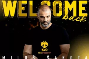Επέστρεψε στην ΑΕΚ ο Μίλος Σάκοτα