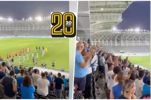 (BINTEO kerkida) Ωραία ατμόσφαιρα στην είσοδο οι Παφίτες