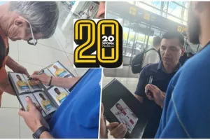 Θαυμασμός και στο εξωτερικό/Αυτόγραφα οι παίκτες του ΑΠΟΕΛ (φώτος)