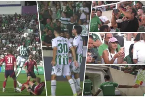 ΟΜΟΝΟΙΑ/Παρακάμερα από τη νίκη με Φέχερβαρ