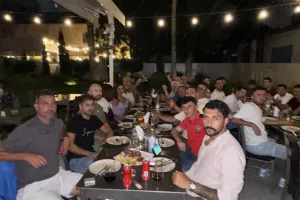 Δείπνο για ποδοσφαιριστές και τεχνικό επιτελείο 