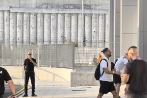 Η άφιξη της ΑΕΚ στο Κολόσσι (Φώτος Kerkida)