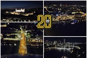 Μπρατισλάβα... by night! (Φώτος)