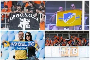ΦΩΤΟΣ/ Οι ΑΠΟΕΛίστες στο "Národný futbalový štadión"