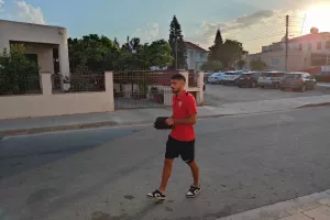 (Φώτος kerkida) Η άφιξη της Νέας Σαλαμίνας 