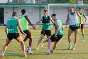 (Φώτος) Εικόνες από την προπόνηση 