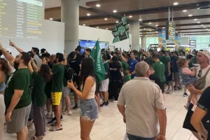 Αποθεωτική υποδοχή για τους πρωταθλητές Ευρώπης (ΒΙΝΤΕΟ CB)