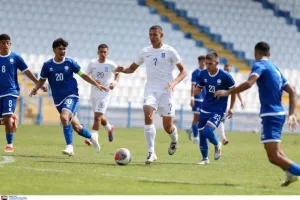 Εθνική Κ17/ Φιλικός... συμβιβασμός στο 90' με την Ελλάδα (φώτος)