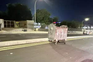 (ΦΩΤΟΣ) Kαταστάσεις εκτός γηπέδου και τραυματισμοί