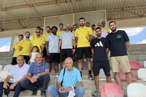 Επίσκεψη στην κατεχόμενη Λύση, στο γήπεδο "Γρηγόρης Αυξεντίου" και την επιβλητική Εκκλησία