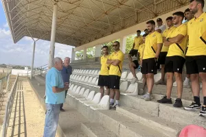 Επίσκεψη στην κατεχόμενη Λύση, στο γήπεδο "Γρηγόρης Αυξεντίου" και την επιβλητική Εκκλησία
