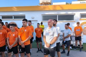 Πραγματοποιήθηκε ο αγιασμός, παρών και ο Καρούσος