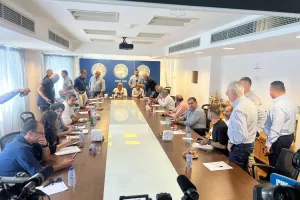 (UPD/Φώτος kerkida) Ολοκληρώθηκε η σύσκεψη 