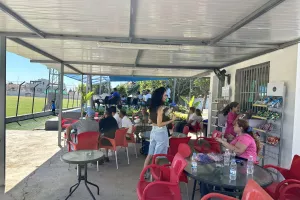 (ΦΩΤΟΣ kerkida) Ανανέωση για πιο άνετη... θέαση στο γήπεδο