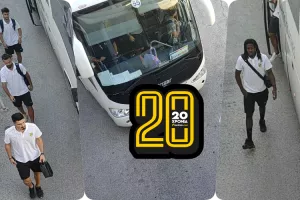 Άφιξη αποστολής ΑΕΚ στο ΓΣΠ (Φώτος kerkida)