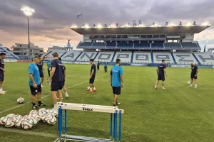 (Βίντεο/Φώτος kerkida) Η προπόνηση της Εθνικής