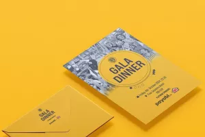 Οι προσκλήσεις για το Gala Dinner