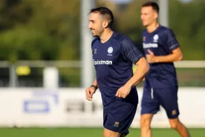 (Φώτος) Η τελευταία προπόνηση της Εθνικής μας