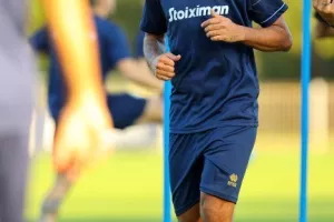 (Φώτος) Η τελευταία προπόνηση της Εθνικής μας