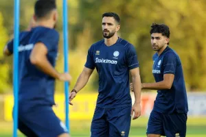 (Φώτος) Η τελευταία προπόνηση της Εθνικής μας