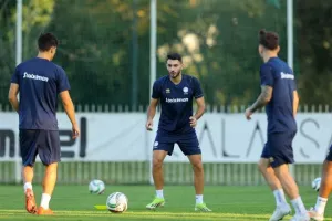 (Φώτος) Η τελευταία προπόνηση της Εθνικής μας