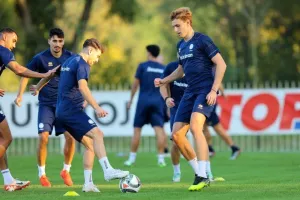 (Φώτος) Η τελευταία προπόνηση της Εθνικής μας