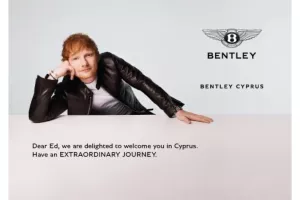 Η Bentley Κύπρου μετέφερε τον Ed Sheeran στις συναυλίες του με απόλυτη πολυτέλεια