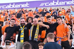 (Φώτος) Εικόνες από τις κερκίδες του ΓΣΠ