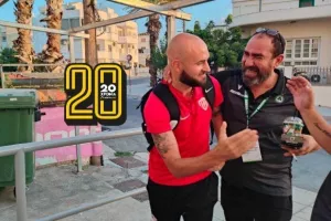Η αγκαλιά του Λέζιακς με τον Γιώργο 