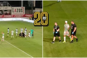 Αναγκαστική αλλαγή ο Κούσουλος-Έφυγε με δεμένο κεφάλι 