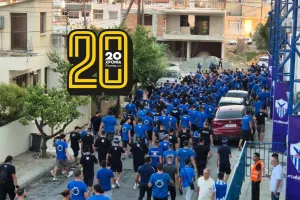 Στο γήπεδο με πορεία οι ΜΑΧΗΤΕΣ (Φώτος Kerkida)