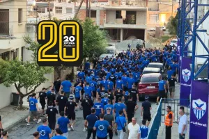 Στο γήπεδο με πορεία οι ΜΑΧΗΤΕΣ (Φώτος Kerkida)