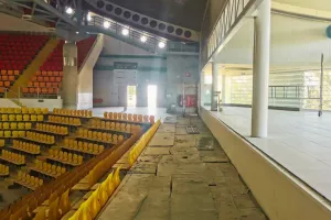 (Φώτος) Προχωρούν τα έργα στο «Σπύρος Κυπριανού» ενόψει του FIBA EuroBasket 2025!