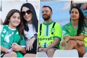 (ΦΩΤΟΣ) Ωραία ατμόσφαιρα και χαμόγελα στις κερκίδες