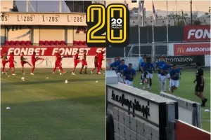  Οι εντεκάδες στο Νέα Σαλαμίνα-Απόλλων