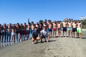 Πρωινή προπόνηση και πρόγευμα... παραλιακά για τους πρωτοπόρους (φώτος)