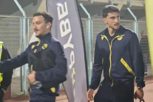 (Φώτος Kerkida) Στο Παραλίμνι η ΑΕΛ