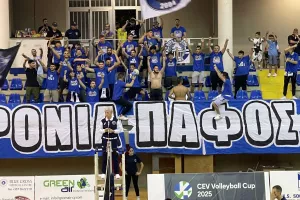 Ισοπεδωτικός ο Παφιακός, κέρδισε ξανά την OK Napredak Ozdak (φώτος)