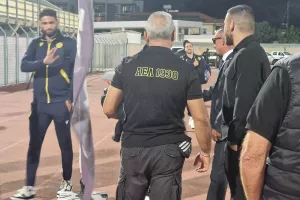 (Φώτος Kerkida) Στο Παραλίμνι η ΑΕΛ